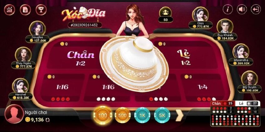Không kỳ vọng thắng lớn khi chơi xóc đĩa online
